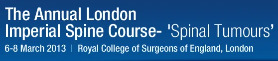 The Annual London Imperial Spine Course 2013
