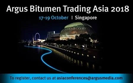 Argus Bitumen Trading Asia 2018 Singapore