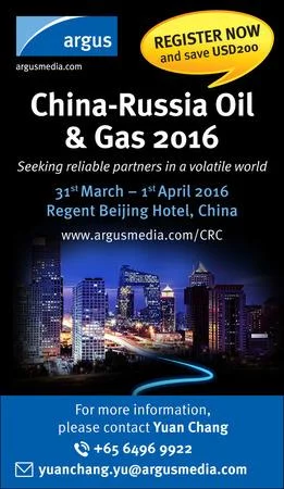 Argus Media China Russia Oil & Gas 2016