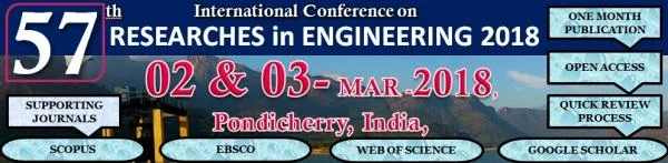 IOSRD- 57th International Conference on Researches in Engineering