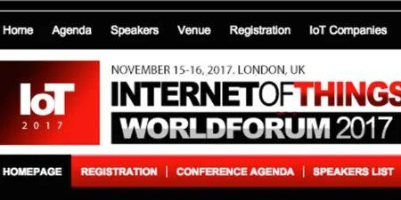 IOT WORLD FORUM 2017