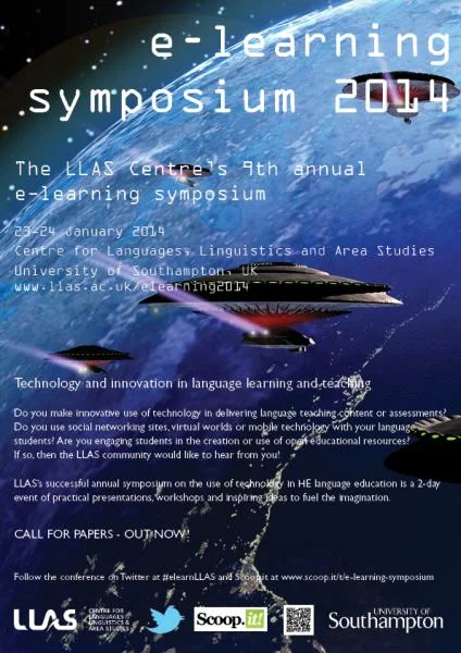 E-Learning Symposium 2014 | World Conference Calendar