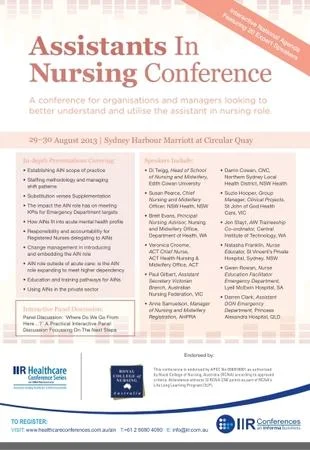 2nd Annual Assistants in Nursing Conference