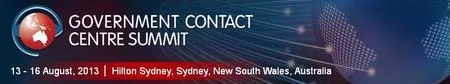 Government Contact Centre Summit 2013