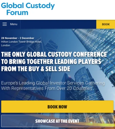 Global Custody Forum Securities Lending, Clearing and Settlement