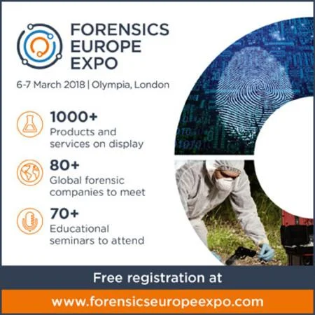 Forensics Europe Conference and Expo Olympia London March 2018