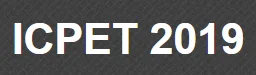 2019 2nd International Conference on Power and Energy Technology (ICPET 2019)--JA, Scopus